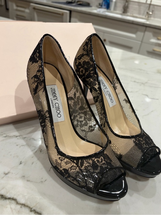 Jimmy Choo Shoes - Jimmy Choo lace pumps- 6.5 NEW